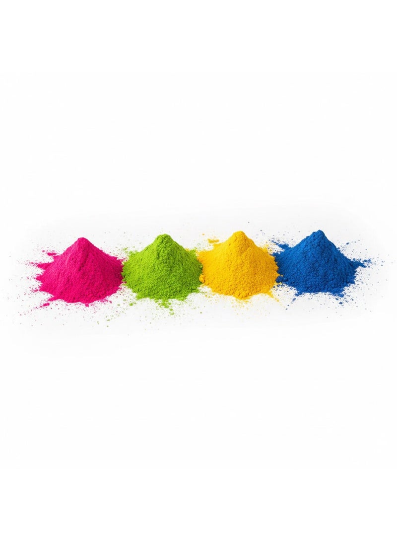 توي لاند Holi Colour Powder Set – 5 PCS Assorted Colours (100g Each) - Image 1